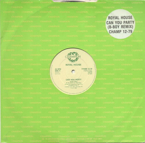 Royal House - Can You Party Vinyl - Vinyl Record