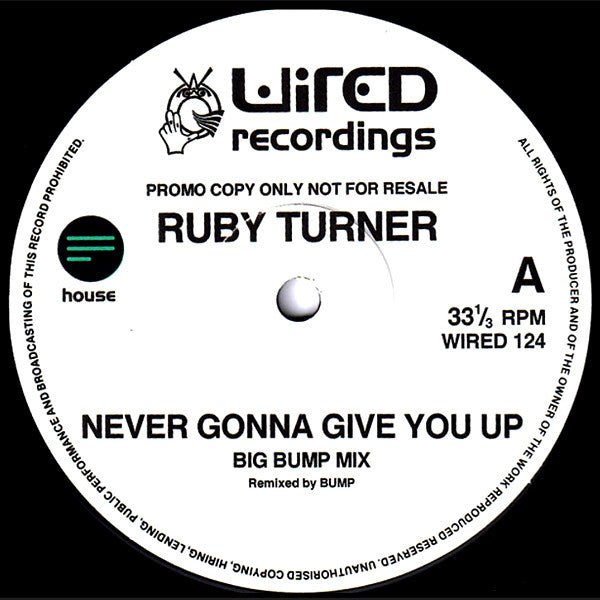 Ruby Turner - Never Gonna Give You Up Vinyl