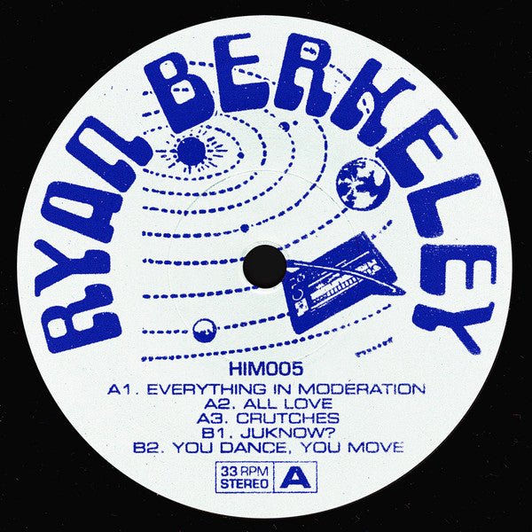 Ryan Berkeley - HIM005 Vinyl