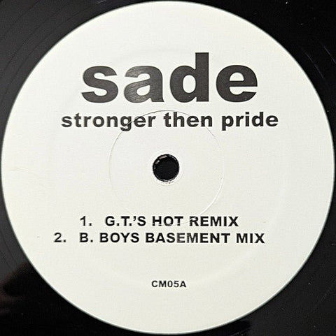 Sade - Love Is Stronger Than Pride (House Mixes) Vinyl - Vinyl Record