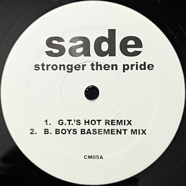 Sade - Love Is Stronger Than Pride (House Mixes) Vinyl