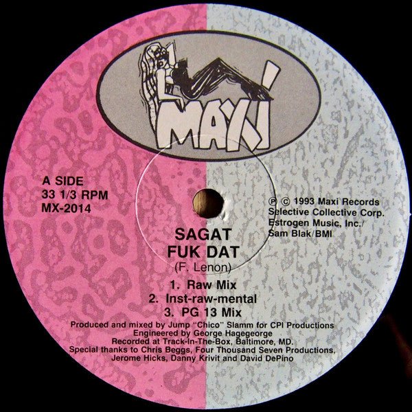 Sagat - Fuk Dat Vinyl