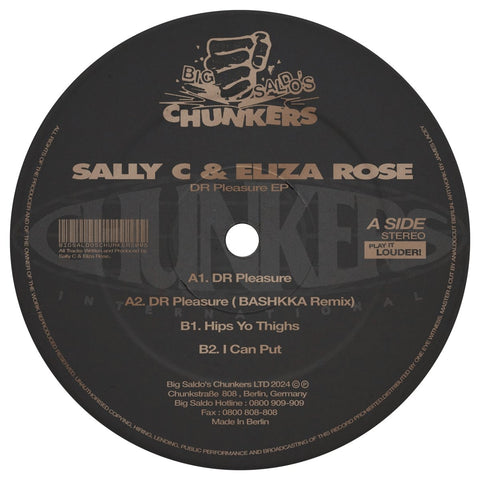 Sally C & Eliza Rose - DR Pleasure EP Vinyl - Vinyl Record