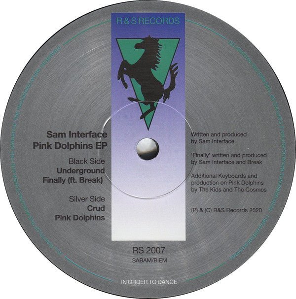 Sam Interface - Pink Dolphins EP Vinyl