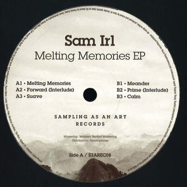 Sam Irl - Melting Memories EP Vinyl