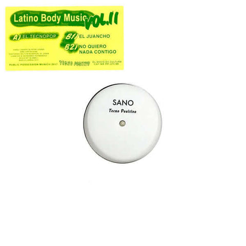 Sano - Latino Body Music Vol. II Vinyl - Vinyl Record