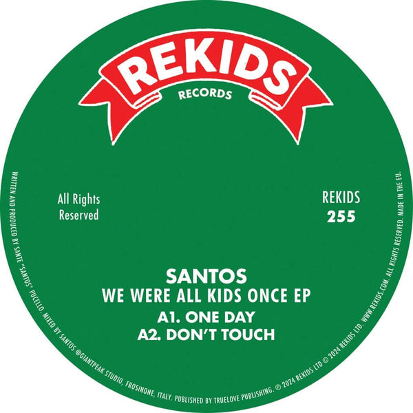 Santos - We Were All Kids Once EP Vinyl