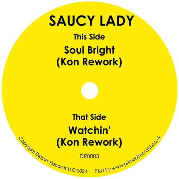 Saucy Lady - Soul Bright (KON Rework) Vinyl