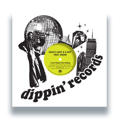 Saucy Lady & U - KEY Featuring Omar - I Can't Shake This Feeling Vinyl - Vinyl Record