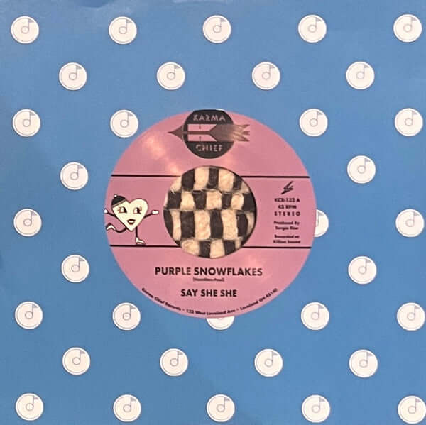 Say She She - Purple Snowflakes (Dark Purple) Vinyl