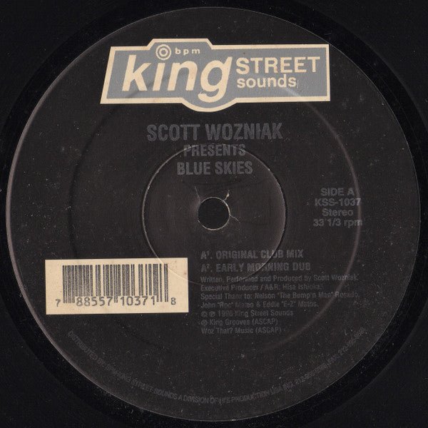Scott Wozniak - Blue Skies Vinyl