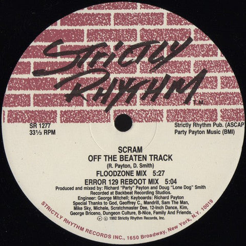 Scram - Thank You / Off The Beaten Track Vinyl - Vinyl Record