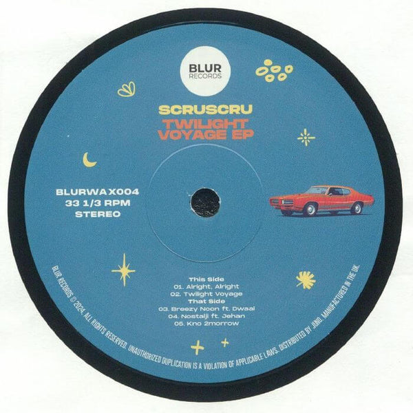 Scruscru - Twilight Voyage EP Vinyl