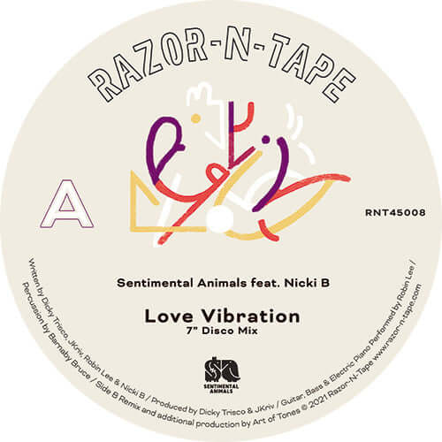 Sentimental Animals Featuring Nicki B - Love Vibration Vinyl