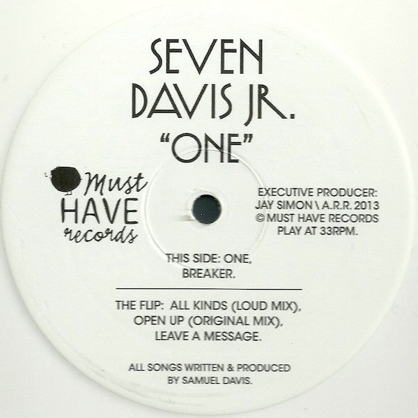 Seven Davis Jr. - One Vinyl