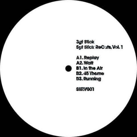 Sgt Slick - Sgt Slick ReCuts Vol 1 Vinyl - Vinyl Record