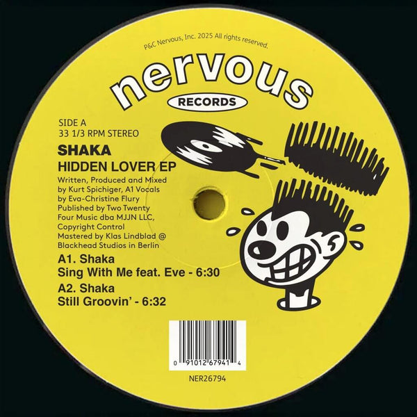Shaka - Hidden Lover EP Vinyl