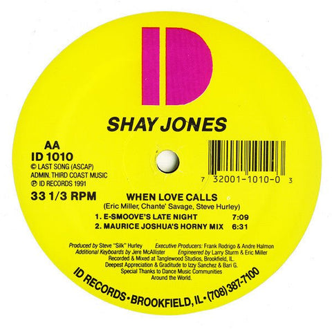 Shay Jones - When Love Calls Vinyl - Vinyl Record