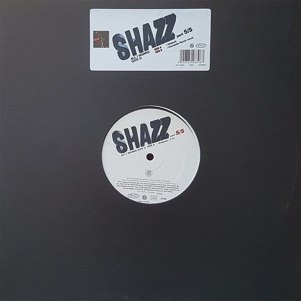 Shazz - All I Wanna Give You (Part 5 / 5) Vinyl