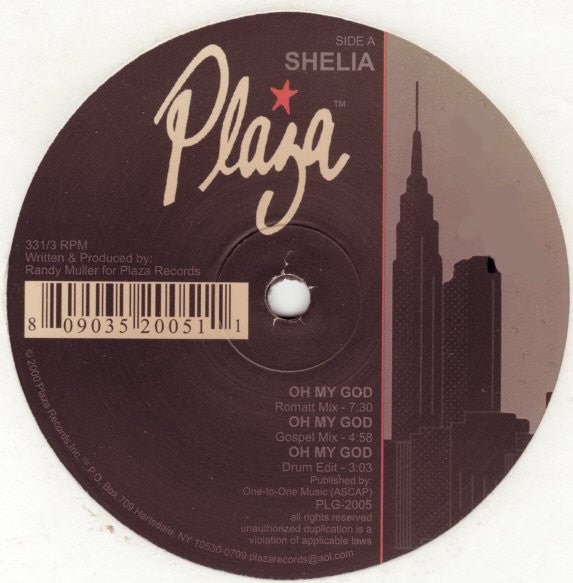 Shelia - Oh My God Vinyl