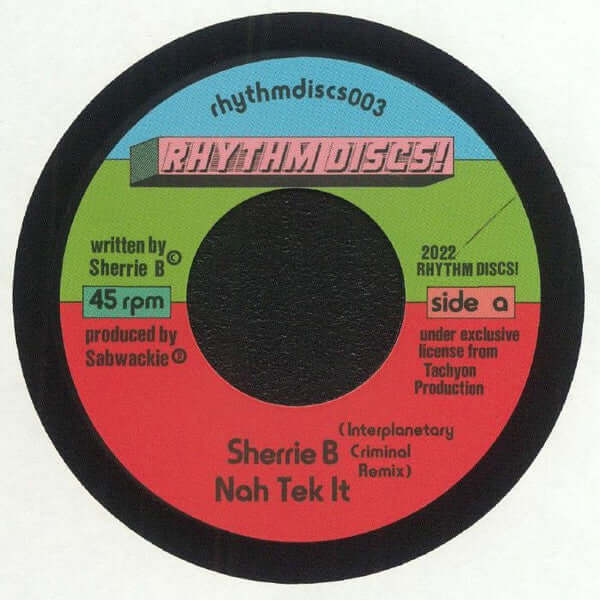 Sherrie B - Nah Tek It Vinyl