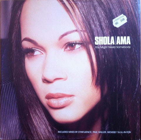Shola Ama - You Might Need Somebody Vinyl - Vinyl Record