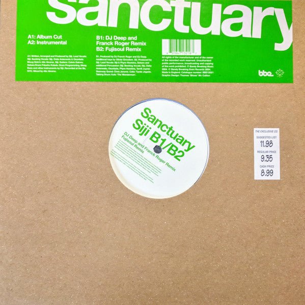 Siji - Sanctuary Vinyl