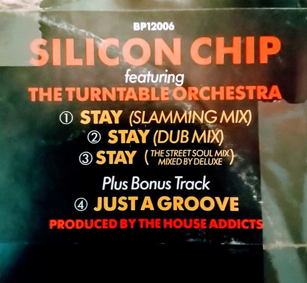 Silicon Chip Featuring The Turntable Orchestra - Stay Vinyl