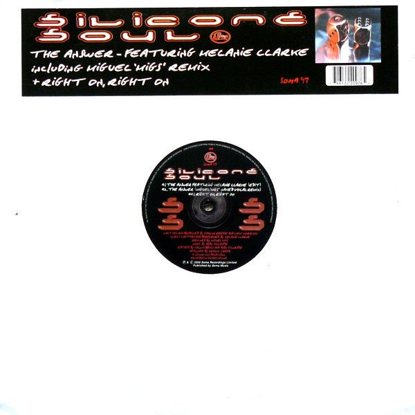 Silicone Soul - The Answer / Right On, Right On Vinyl