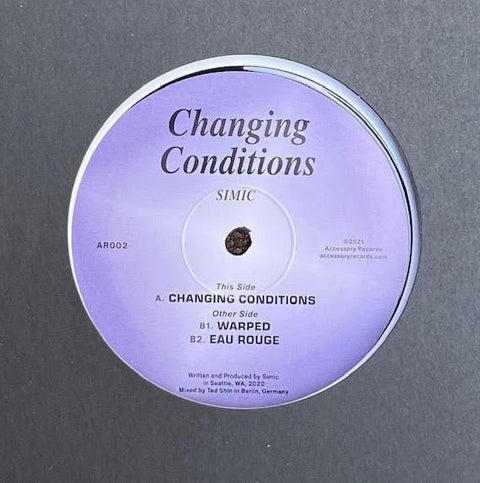 Simic - Changing Conditions Vinyl - Vinyl Record