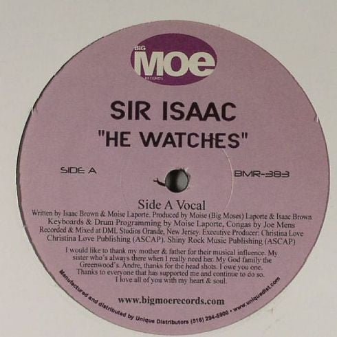 Sir Isaac - He Watches Vinyl