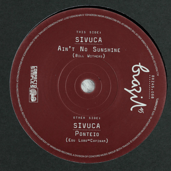 Sivuca - Ain't No Sunshine Vinyl