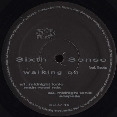 Sixth Sense - Walking On Vinyl - Vinyl Record