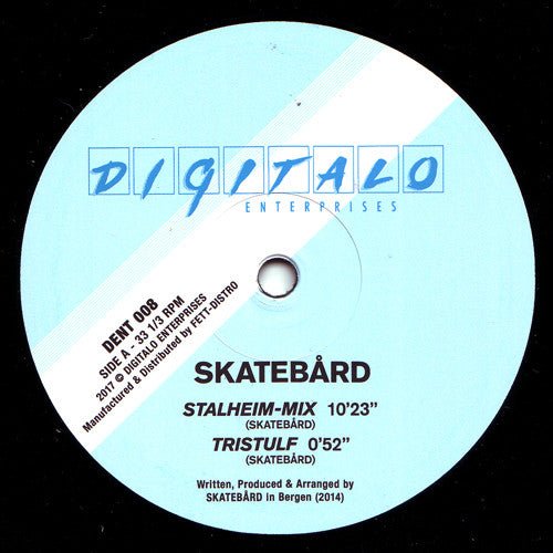 Skatebård / DJ Sotofett - Stalheim - Mix / Digitalo - Mix Vinyl
