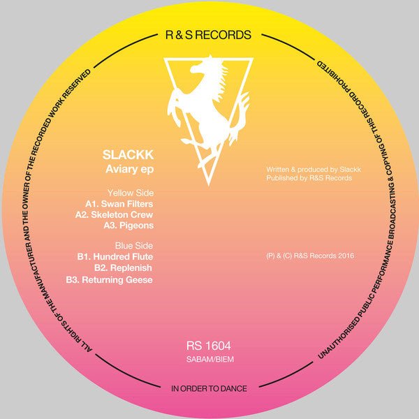 Slackk - Aviary ep Vinyl