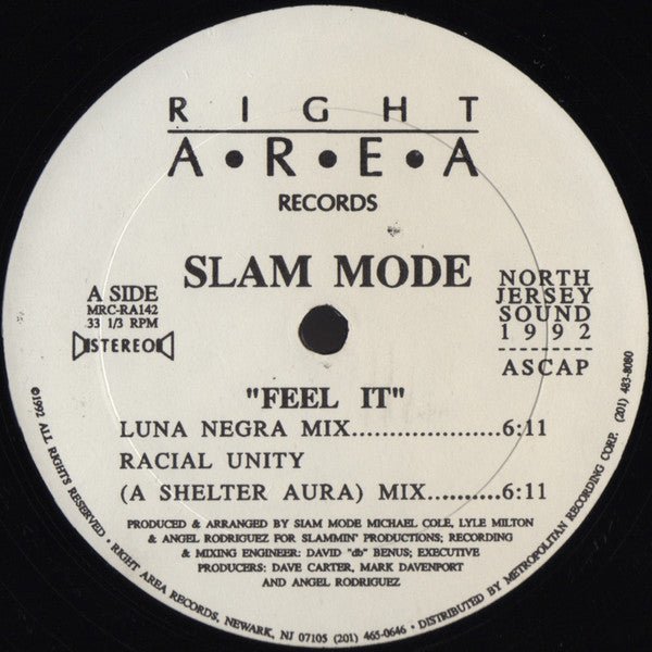 Slam Mode - Feel It Vinyl