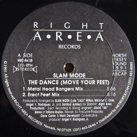 Slam Mode - The Dance (Move Your Feet) Vinyl - Vinyl Record