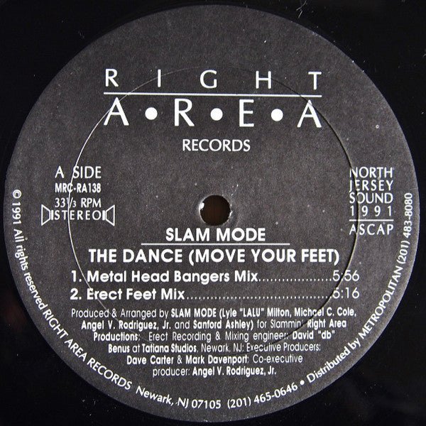 Slam Mode - The Dance (Move Your Feet) Vinyl