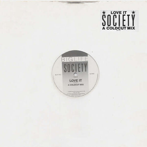 Society - Love It Vinyl - Vinyl Record