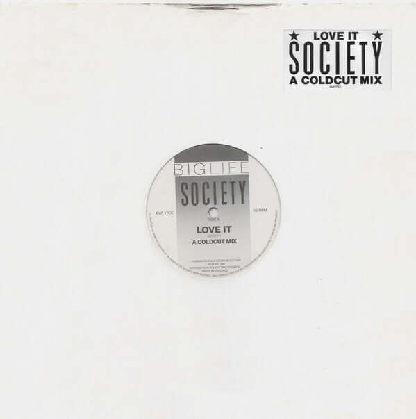 Society - Love It Vinyl