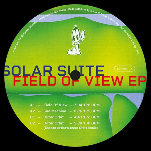Solar Suite - Field Of View EP Vinyl - Vinyl Record