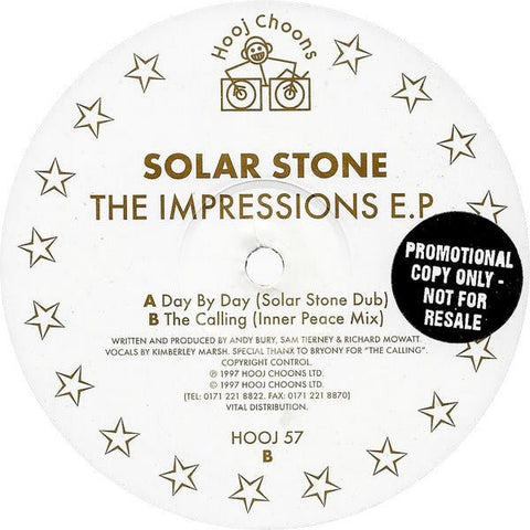 Solarstone - The Impressions E.P. Vinyl - Vinyl Record