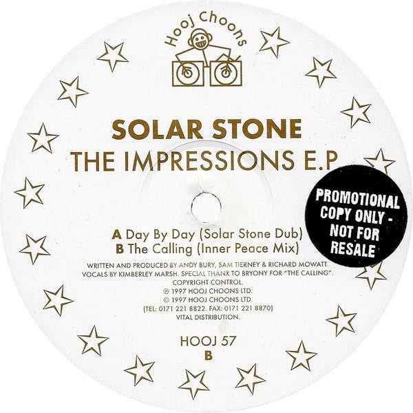 Solarstone - The Impressions E.P. Vinyl