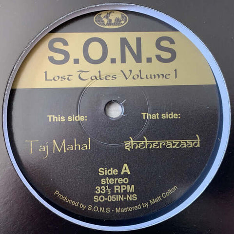 S.O.N.S - Lost Tales Volume 1 Vinyl - Vinyl Record
