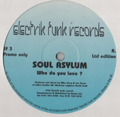 Soul Asylum - Who Do You Love ? Vinyl - Vinyl Record