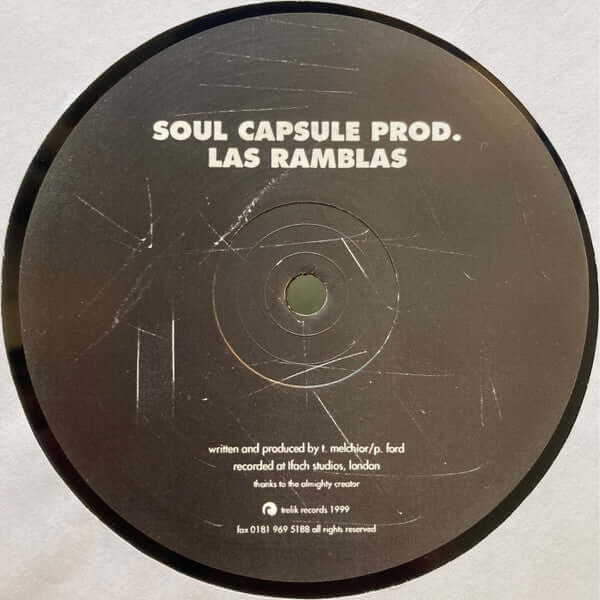 Soul Capsule - Las Ramblas Vinyl