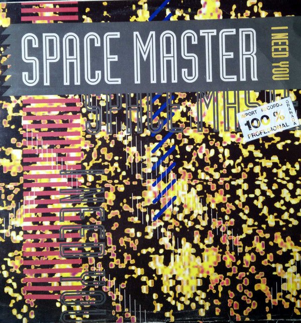 Space Master - I Need You Vinyl