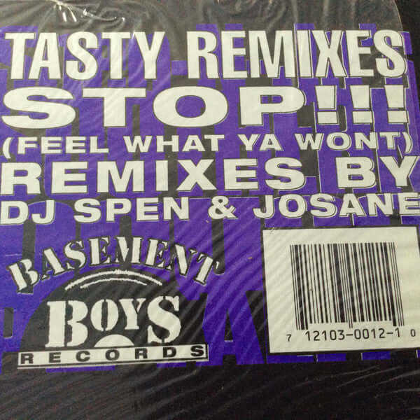 Spen - N - Jo's Southern House - Po - Tality - Stop!!! (Feel What Ya Wont) (Tasty Remixes) Vinyl