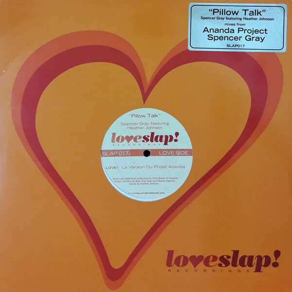 Spencer Gray Featuring Heather Johnson - Pillow Talk Vinyl