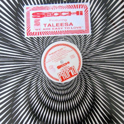 Stefano Secchi Featuring Taleesa - We Are Easy To Love Vinyl